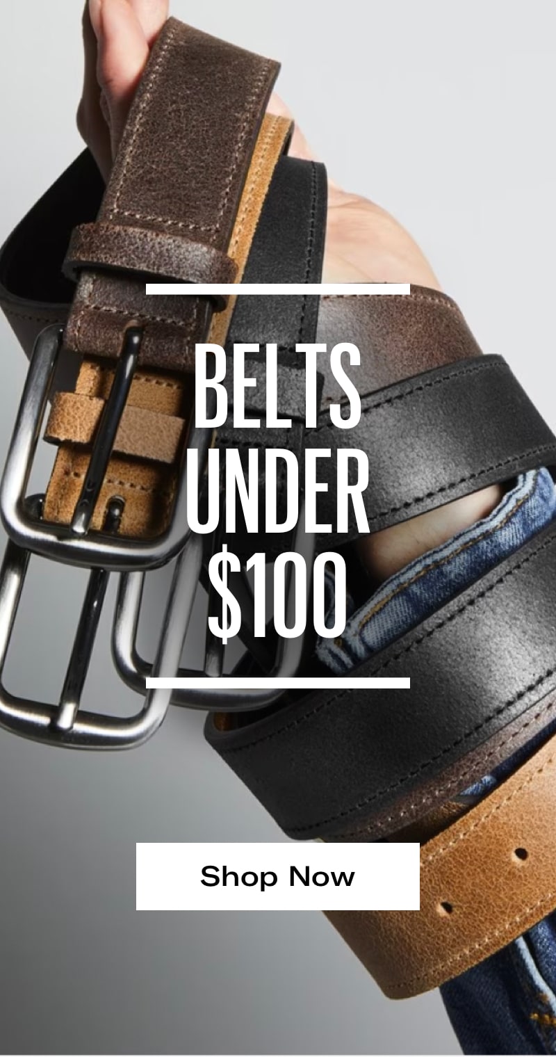 Shop Belts Under $100