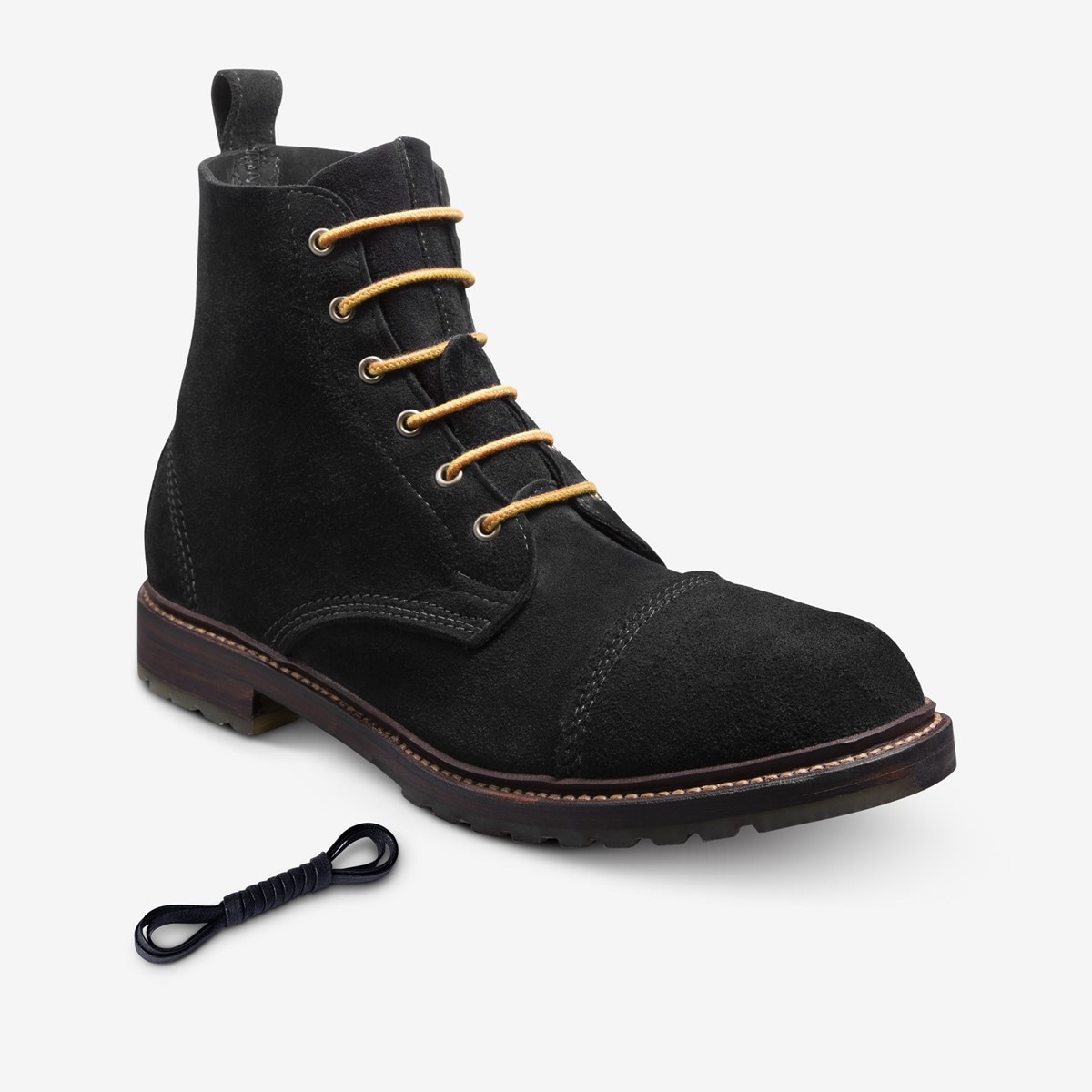 Caen Lace up Cap toe Boot Men s Boots Allen Edmonds