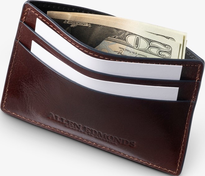 Leather Money Clip | Men's Wallets | Allen Edmonds