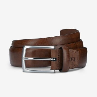 SUITSUPPLY Brown Braided Belt, Calf Leather, Size: 30, Men's Belts