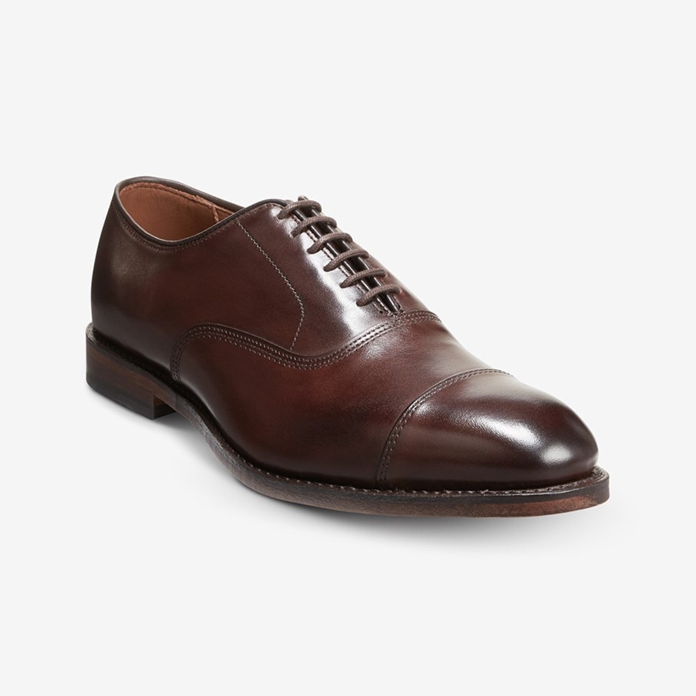 Allen edmonds clearance cap toe derby