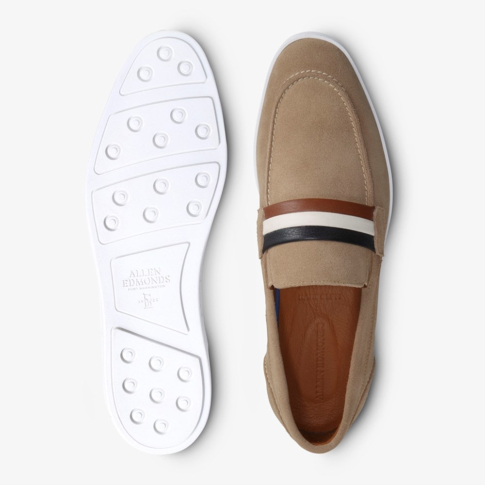 Randolph Slip-on Suede Sneaker | Men's Sneakers | Allen Edmonds