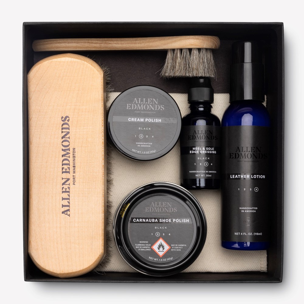 Shoe Care Kit | Men's Polishes and Cleaners | Allen Edmonds