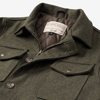 Schott® N.Y.C. Wool Grandville Jacket | Men's Outerwear | Allen Edmonds